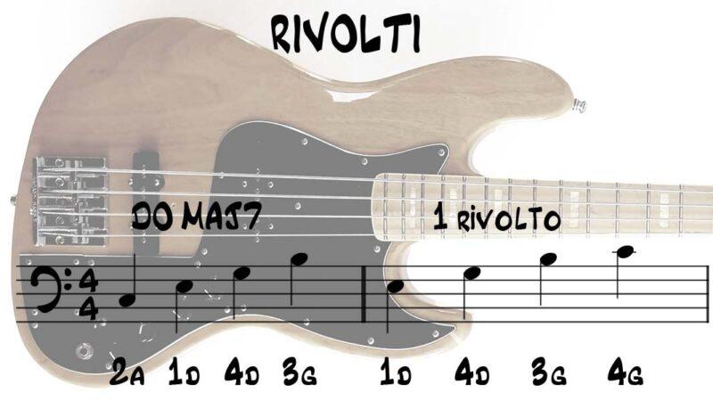 Accordi e rivolti sul basso elettrico